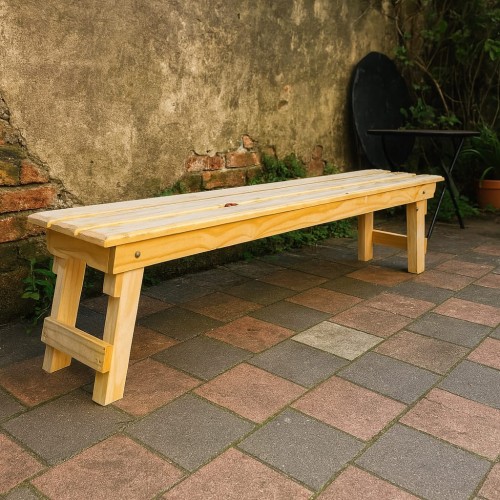 Banco pata plegable - 2 metros 