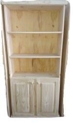 Biblioteca Recta con puertas - Diferentes medidas - 