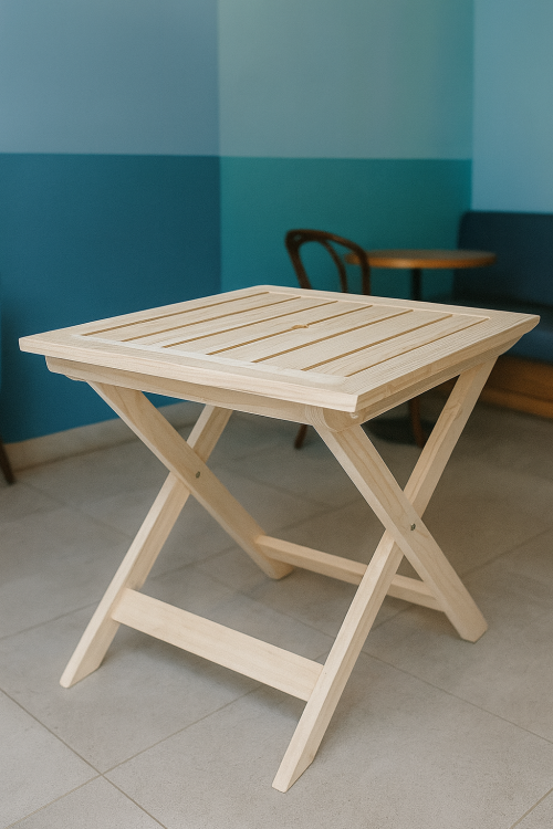 Mesa bar plegable 80 x 80