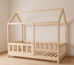 Cama Casita Montessori 1 plaza 80x190