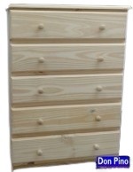 Chiffonier 0.80 m  5 Cajones 