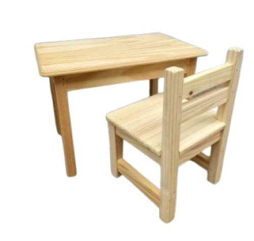 Silla y mesa infantil