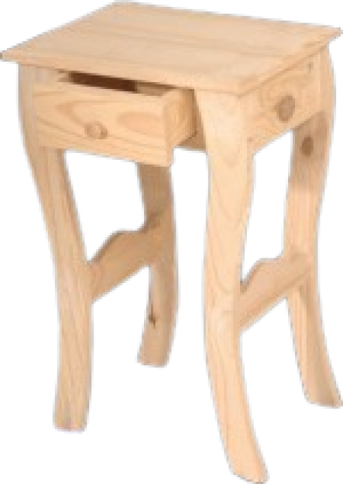 Mesa de Luz Con Cajón 0,40 X 0,65 - Varios Modelos - Oferta
