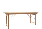 Mesa rebatible para quincho 
